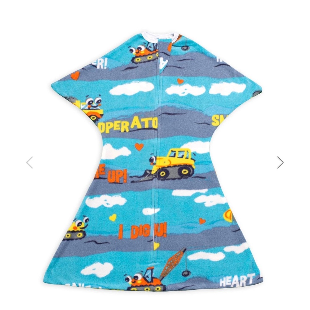 3 Sleeping Baby Zipadee-Zip Swaddle Transition I Dig You Construct  3M-6M XS NEW